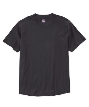 T-shirt a maniche corte in cotone elasticizzato Westport No-Tuck LustreTech