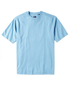 T-shirt a maniche corte in cotone elasticizzato Westport No-Tuck LustreTech