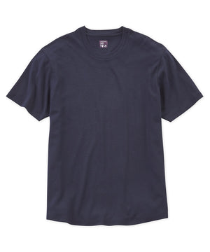 T-shirt a maniche corte in cotone elasticizzato Westport No-Tuck LustreTech