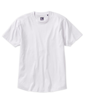 T-shirt a maniche corte in cotone elasticizzato Westport No-Tuck LustreTech