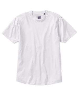 T-shirt a maniche corte in cotone elasticizzato Westport No-Tuck LustreTech