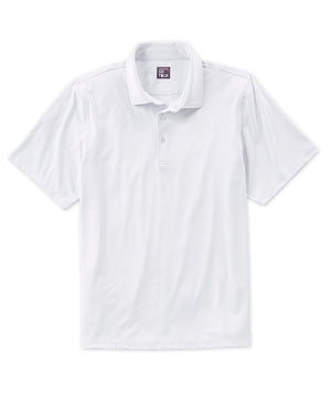 Polo a maniche corte in cotone elasticizzato Westport No-Tuck LustreTech