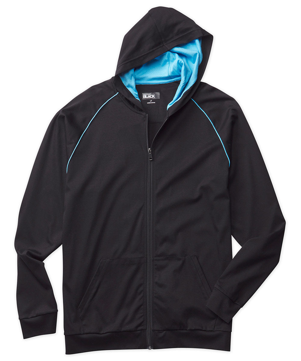 Westport Black Color Pop Full-Zip Hoodie