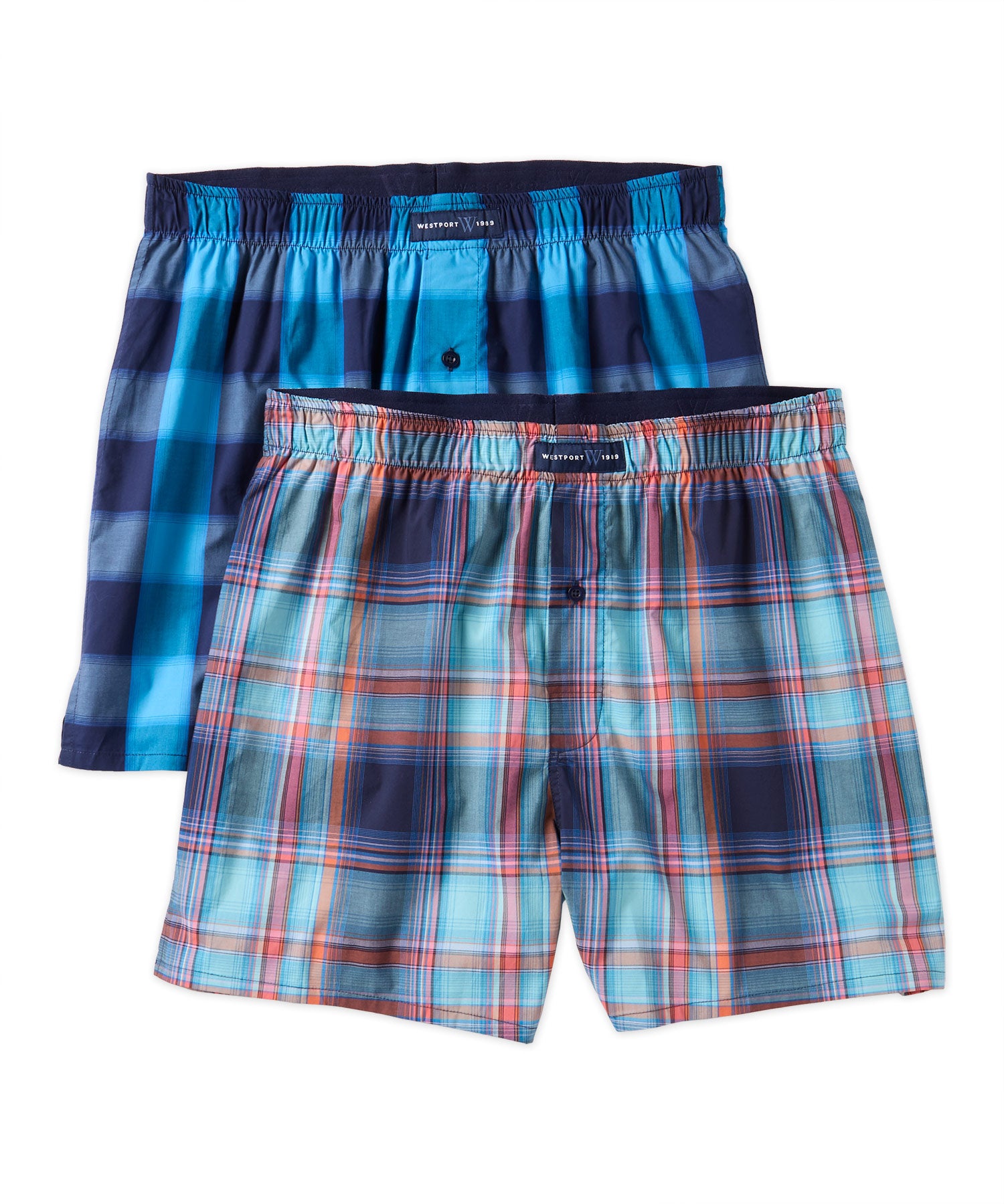 Westport 1989 Men's Big & Tall Woven Boxers (2-Pack) | Westport