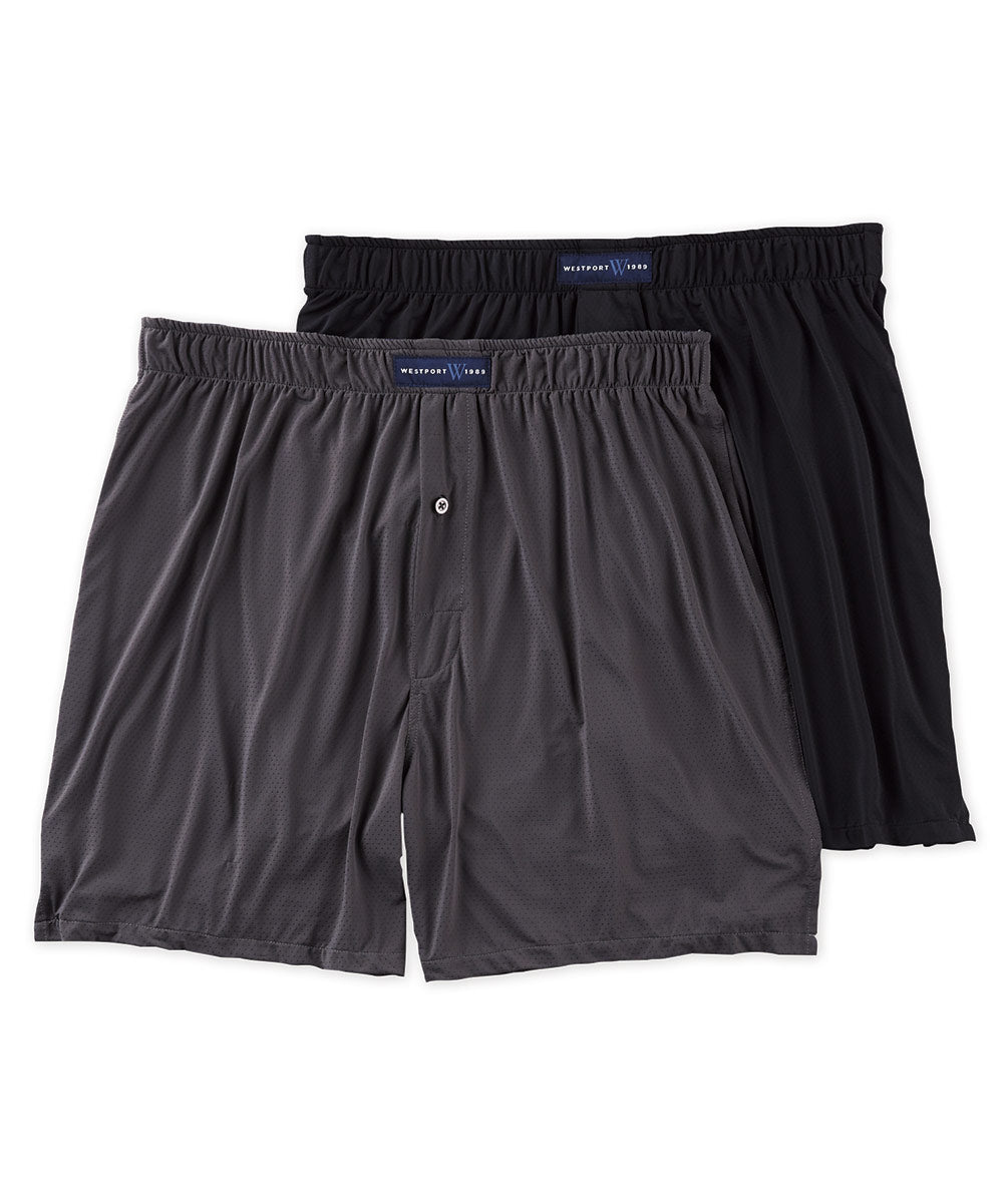 Westport 1989 Stretch Knit Boxer Shorts (2-Pack)