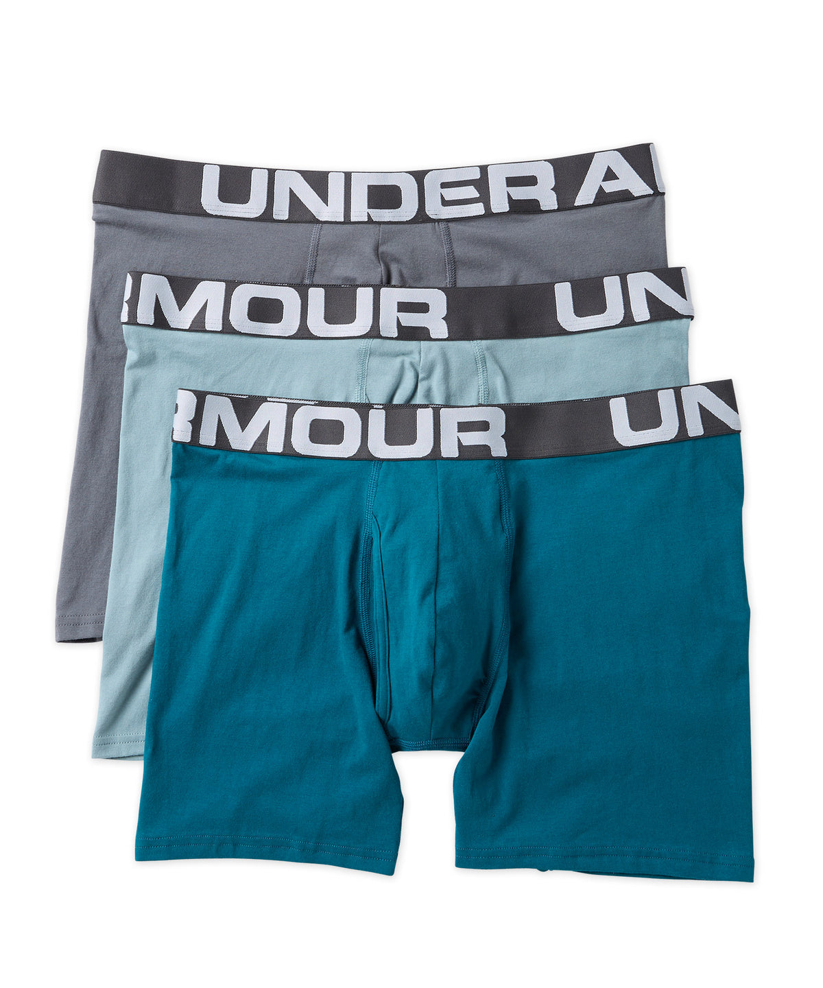 Under Armour Men's Big & Tall Charged Cotton 6â€³ Boxerjock - 3