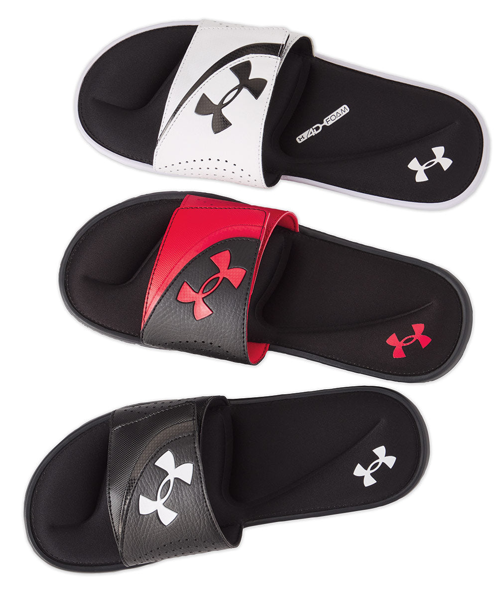 Under armour sandals slides Outlet