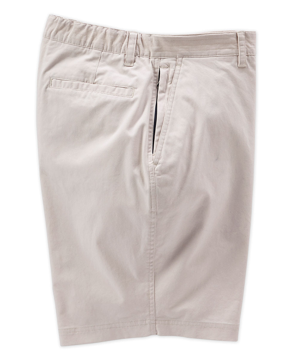 Westport Lifestyle Solid Stretch Comfort Fit Flat-Front Short, Men's Big & Tall