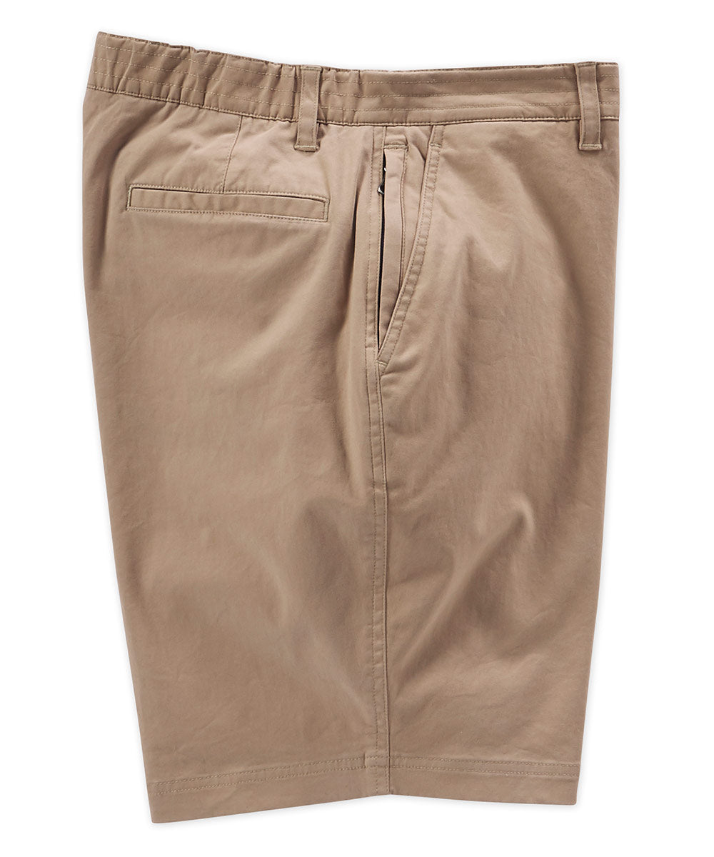 Westport Lifestyle Solid Stretch Comfort Fit Flat-Front Short, Men's Big & Tall