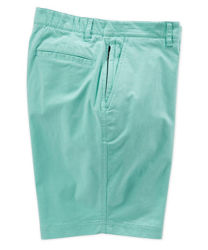 Westport Lifestyle Solid Stretch Comfort Fit Flat-Front Short
