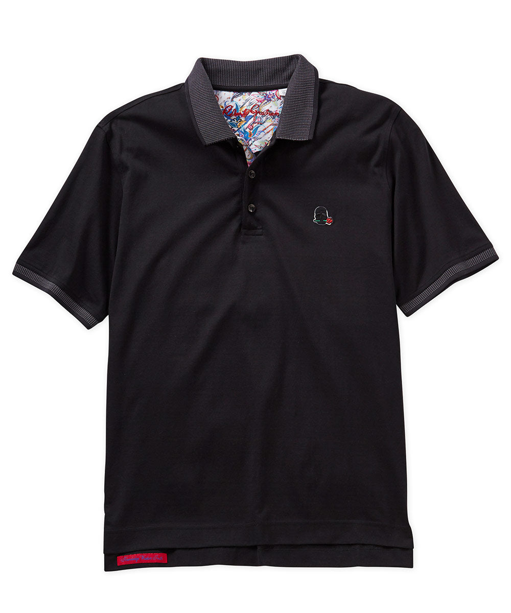 Robert Graham Short Sleeve Archie Solid Polo Shirt