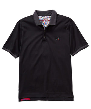 Robert Graham Short Sleeve Archie Solid Polo Shirt