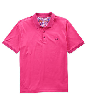 Robert Graham Short Sleeve Archie Solid Polo Shirt