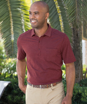 Cutter & Buck Short Sleeve Cotton+ Advantage Stretch Jersey Polo Shirt