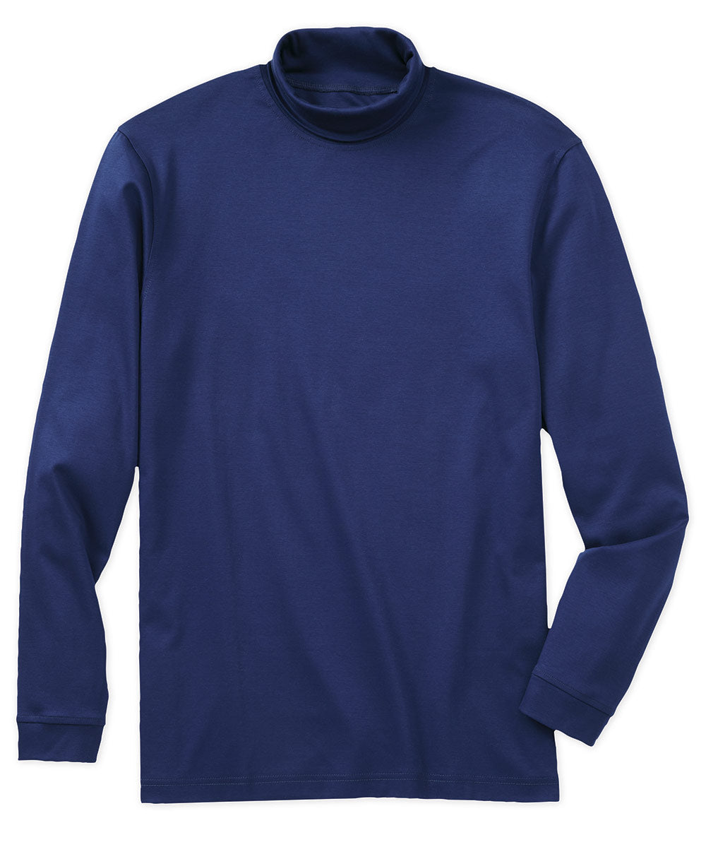 Westport Lifestyle LustreTech Cotton Turtleneck, Men's Big & Tall