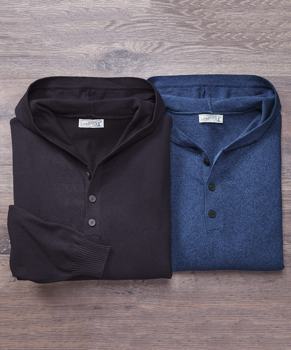 Westport Lifestyle Cotton-Cashmere Hoodie