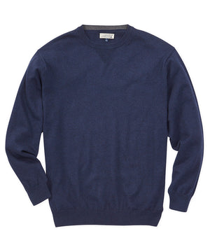 Westport Lifestyle Cotton-Cashmere Crewneck Pullover