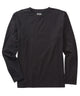 Westport Black Long Sleeve Pima Stretch Solid Tee