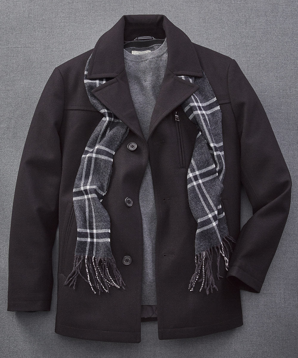 Nautica Single-Breasted Peacoat