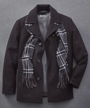 Nautica Single-Breasted Peacoat