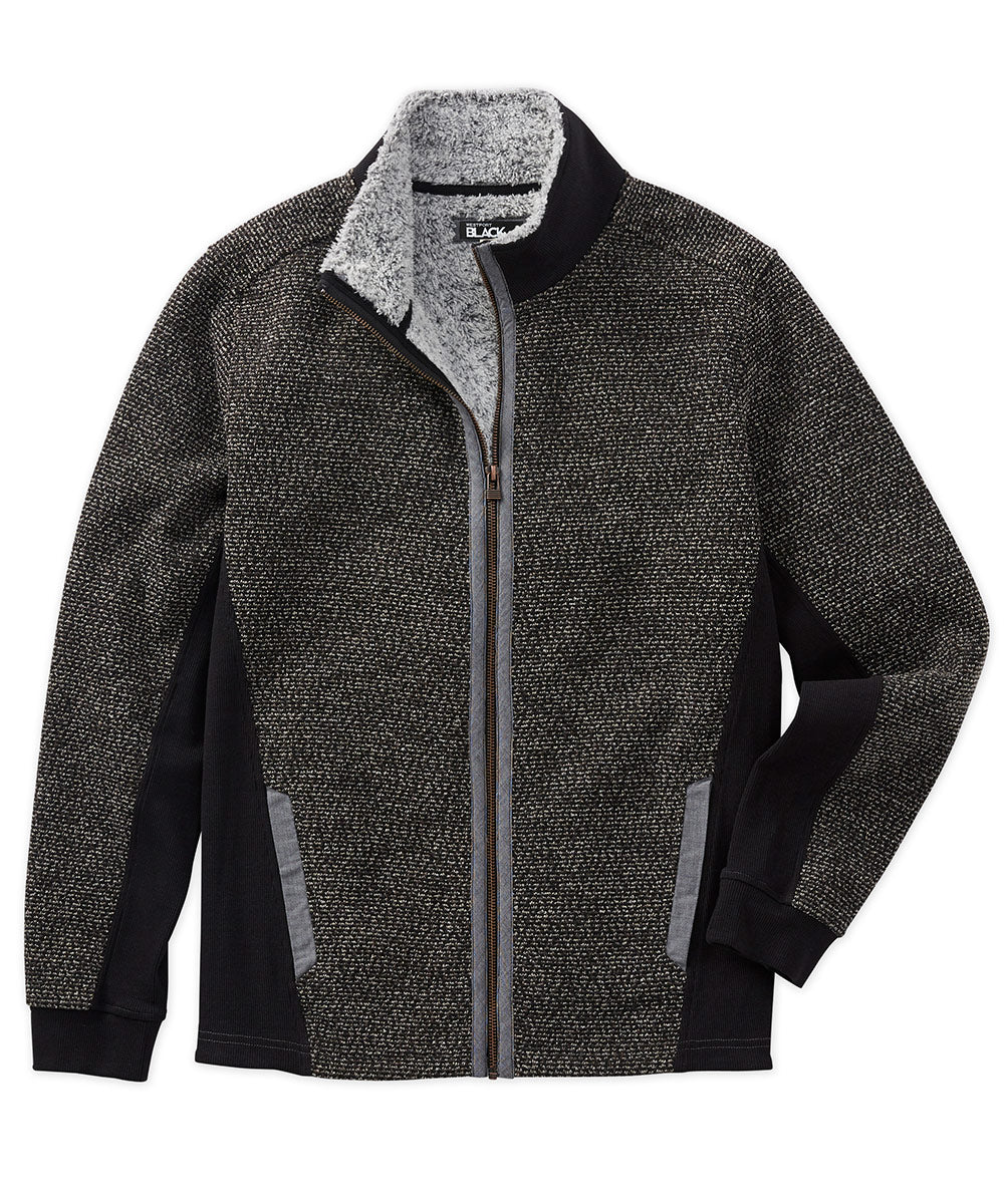Westport Lifestyle Fleece Pile Lined Zip Cardigan Westport Big Tall
