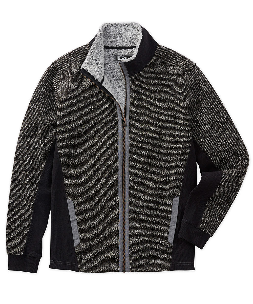Westport Lifestyle Fleece Pile Lined Zip Cardigan