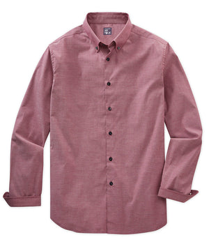 Westport No-Tuck Long Sleeve Stretch-Cotton Oxford Sport Shirt