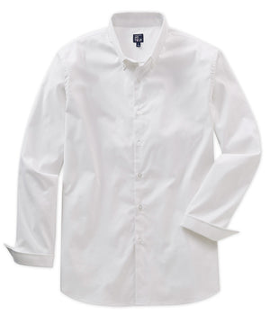 Westport No-Tuck Long Sleeve Stretch-Cotton Oxford Sport Shirt