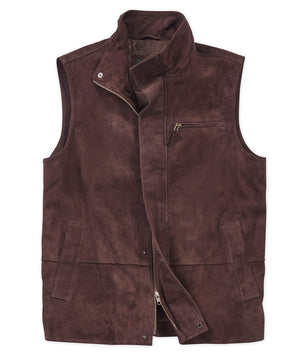 Westport Black Goat Suede Vest