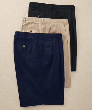 Cutter & Buck Wrinkle-Free Pleated Shorts