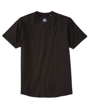 Westport No-Tuck Stretch V-neck Tee Shirt