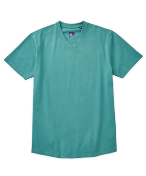 Westport No-Tuck Stretch V-neck Tee Shirt