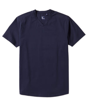 Westport No-Tuck Stretch V-neck Tee Shirt