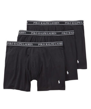 POLO RALPH LAUREN Men's Classic Fit w/Wicking 5-Pack Boxer Briefs