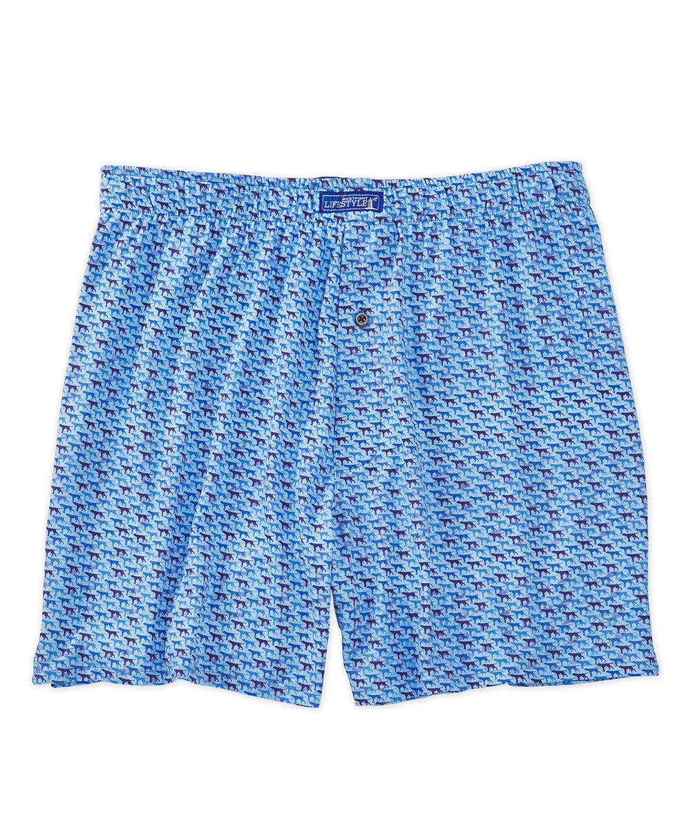 Westport Lifestyle Performance Stretch Dog Print Boxer