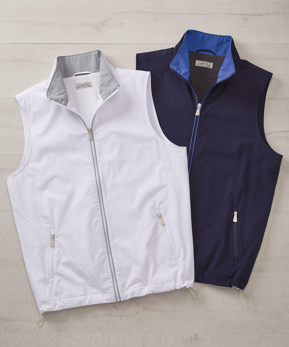 Westport Lifestyle Full Zip Stretch Lined Vest, Men's Big & Tall