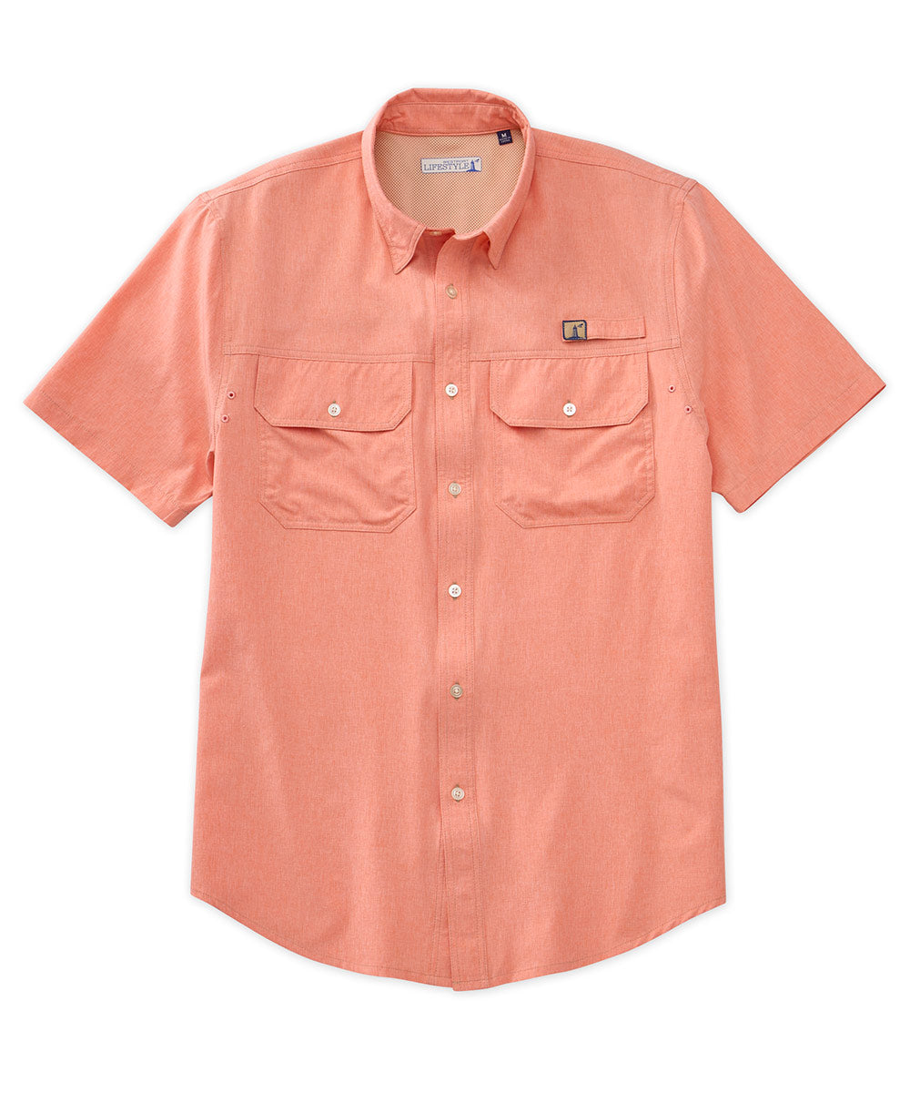 Men's Westport Lifestyle Saugatuck Fishing Shirt - Indigo - Size 2x