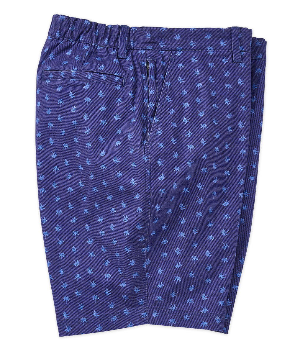 Westport Lifestyle Sherwood Comfort Fit Print Flat Front Short
