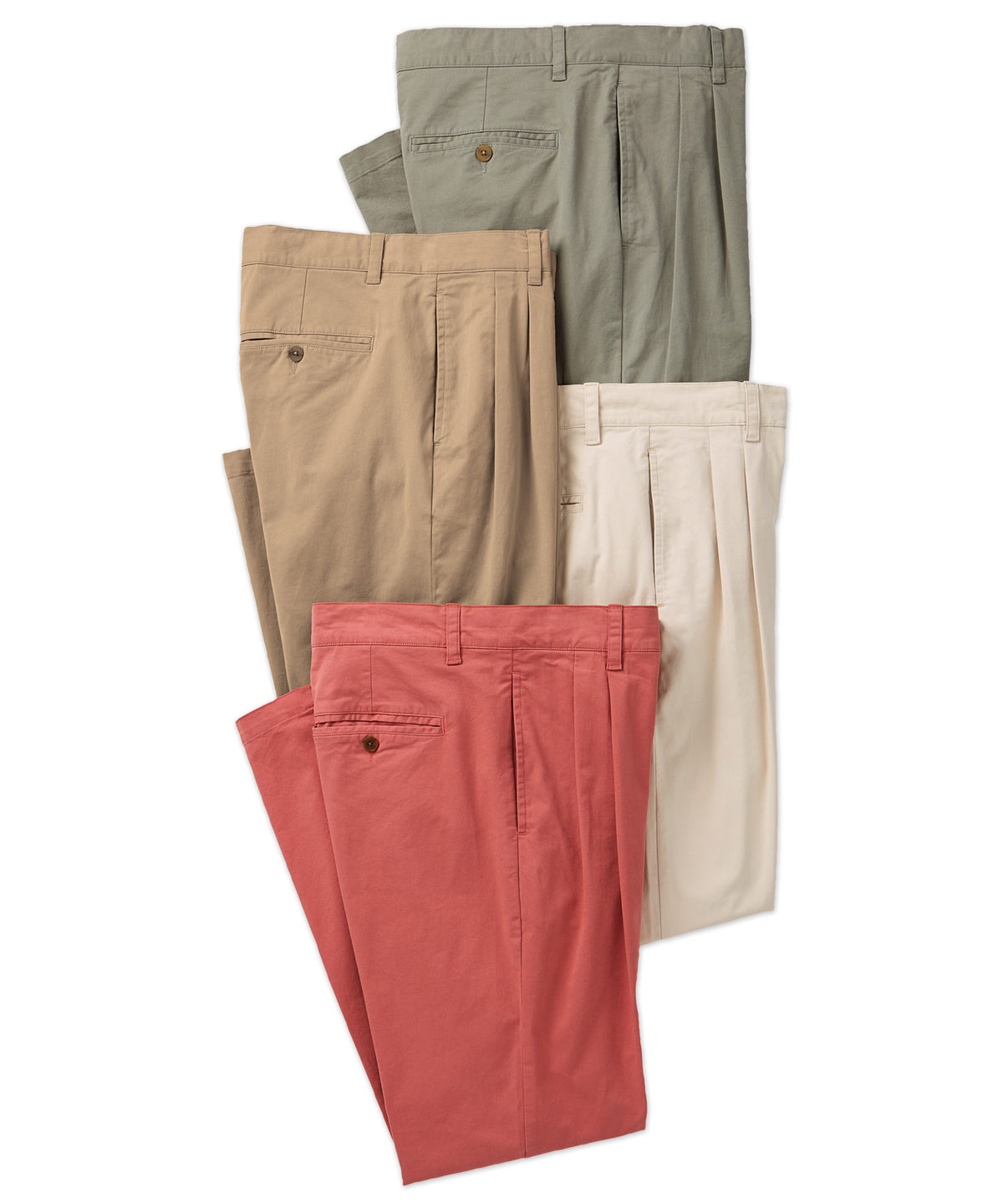 Light cotton chino trousers with elastic waistband  1008CFUTRTB110U   Transit