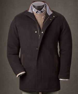 Peter Millar Fleece City Coat - Westport Big & Tall