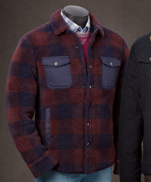 Peter Millar Sherpa Shirt Jacket