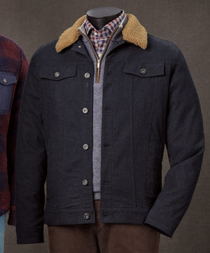 Peter Millar Flannel Trucker Jacket