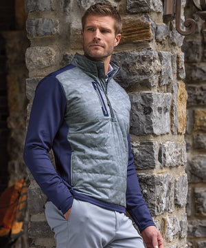 Peter Millar Hyperlight Hybrid Half-Zip Pullover