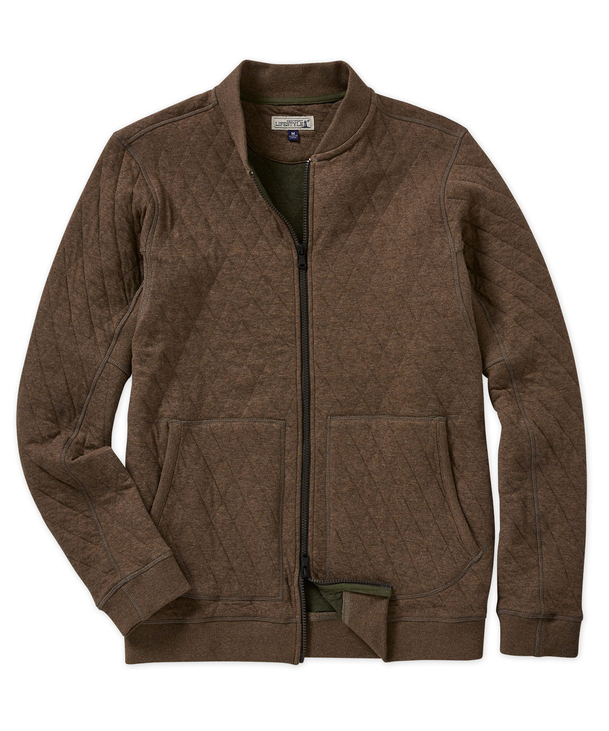 Westport Lifestyle Quilted Baseball Jacket