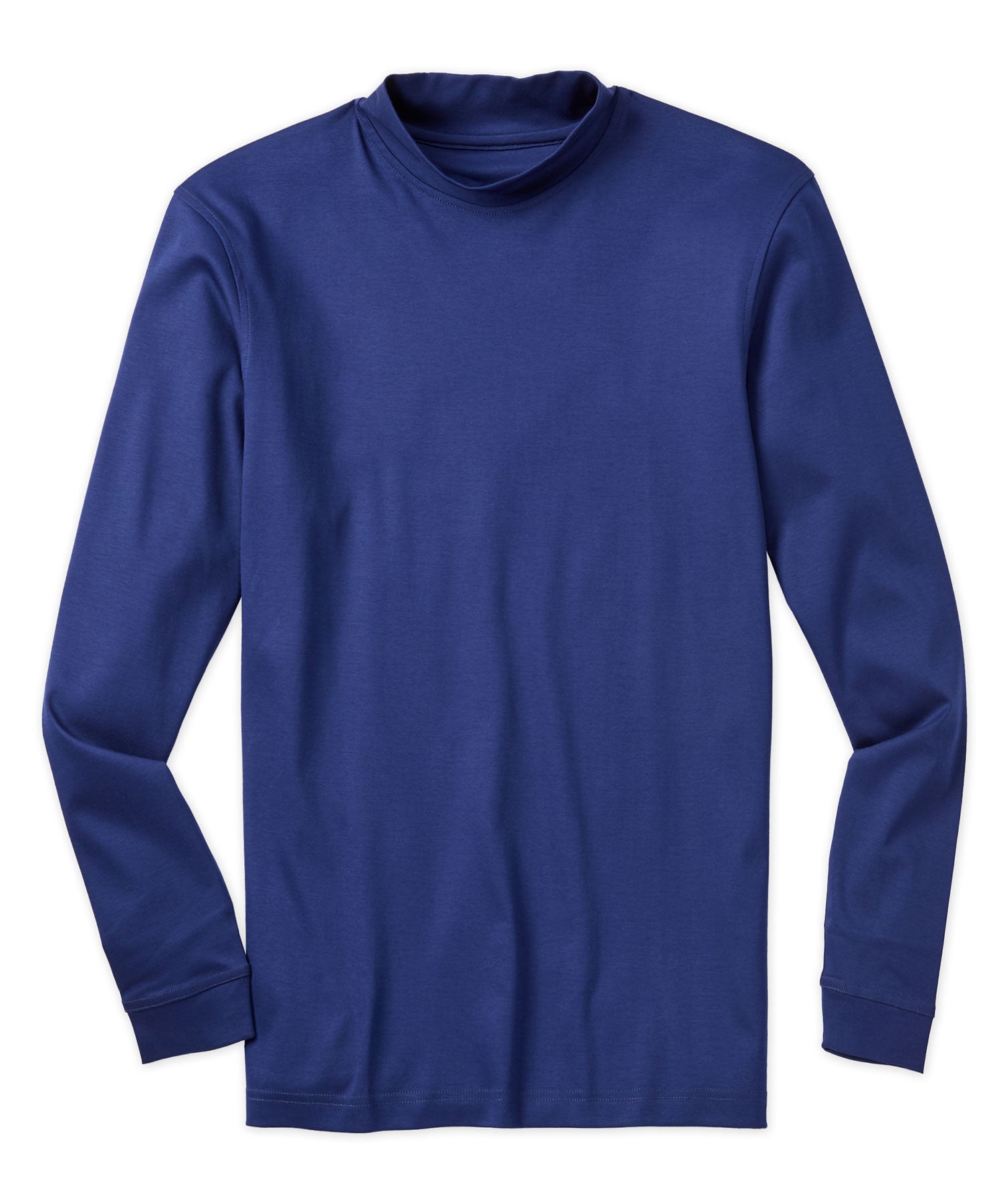 Westport Lifestyle LustreTech Cotton Mock Neck, Men's Big & Tall