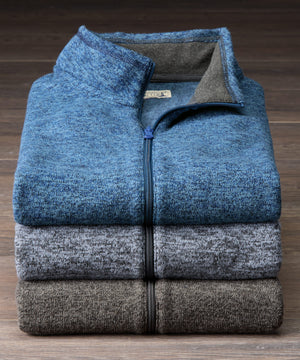 Westport Lifestyle Full-Zip Fleece Sweater Vest
