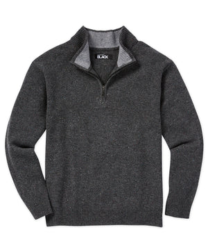 Westport Black Half-Zip Sweater