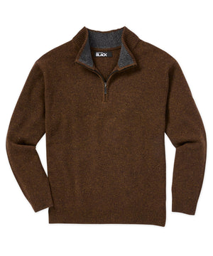 Westport Black Half-Zip Sweater