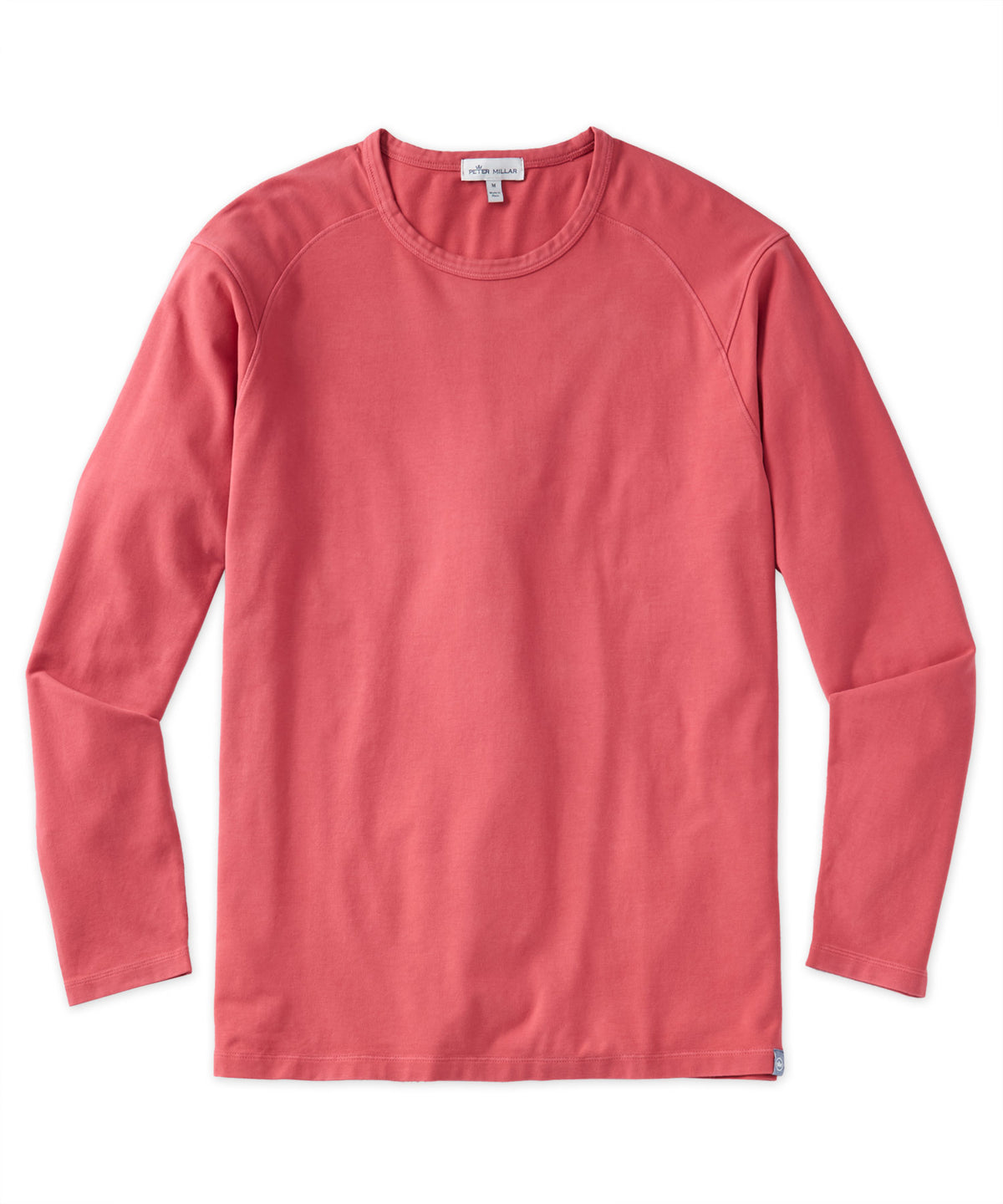 Peter Millar Lava Wash Long-Sleeve Jersey Crew