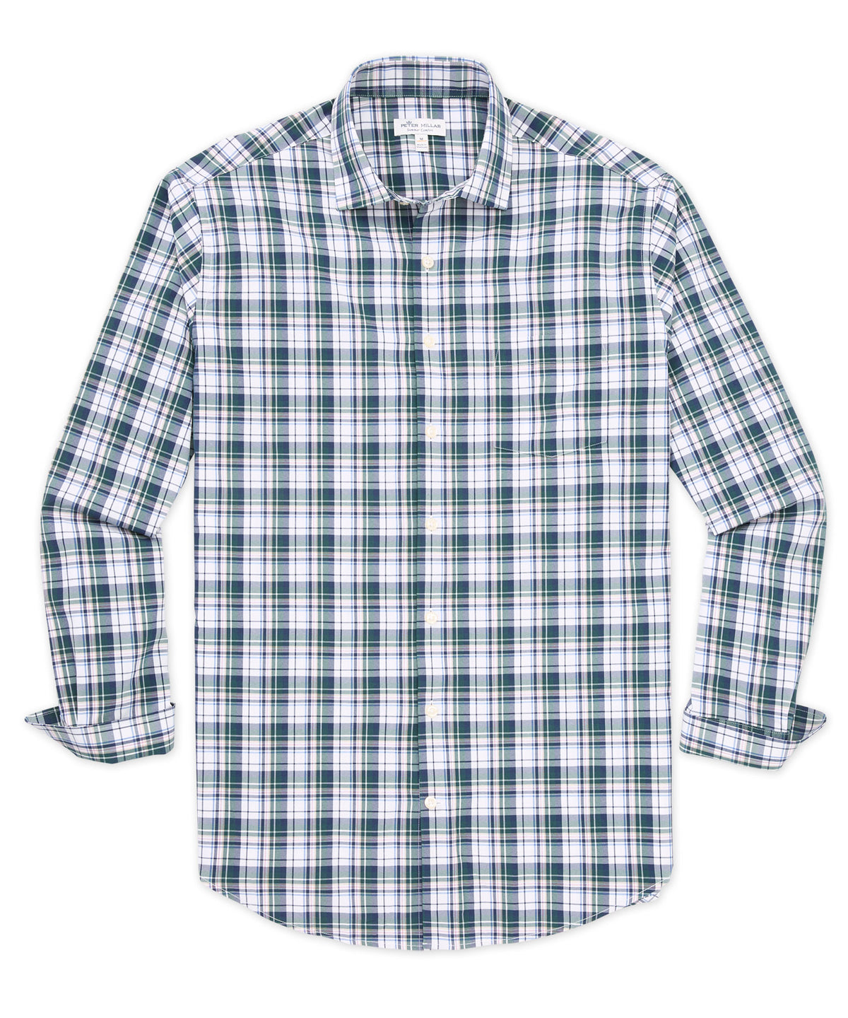 Peter Millar Long Sleeve Dorton Performance Sport Shirt